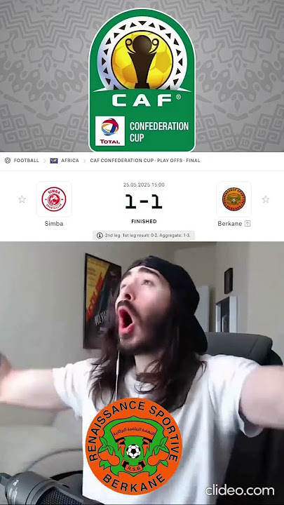 Berkane Beat Simba 3-1 On Aggregate,Wins Caf Confederation Cup.Football Memes.#shorts