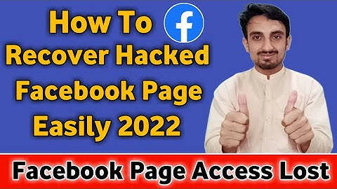 How To Recover Facebook Page admin 2022 | Lost Facebook admin Access
