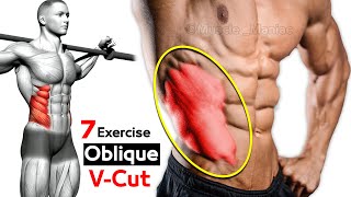 ? Oblique V Cut Abs Workout  ( Best 6 at Home )