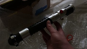 One Replicas SSob Super Stunt Lightsaber Hilt Unboxing