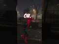 Ow my foot 🦶 hurts now #spiderman