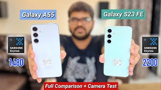 Galaxy A55 Vs Galaxy S23 FE Comparison 😯 | Kaunsa Better Hain Under Rs.40,000 ?