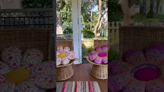 Reversible Seat & Floor Cushion🌸