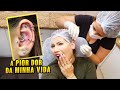 COLOQUEI VÁRIOS PIERCINGS NO MESMO DIA!!!