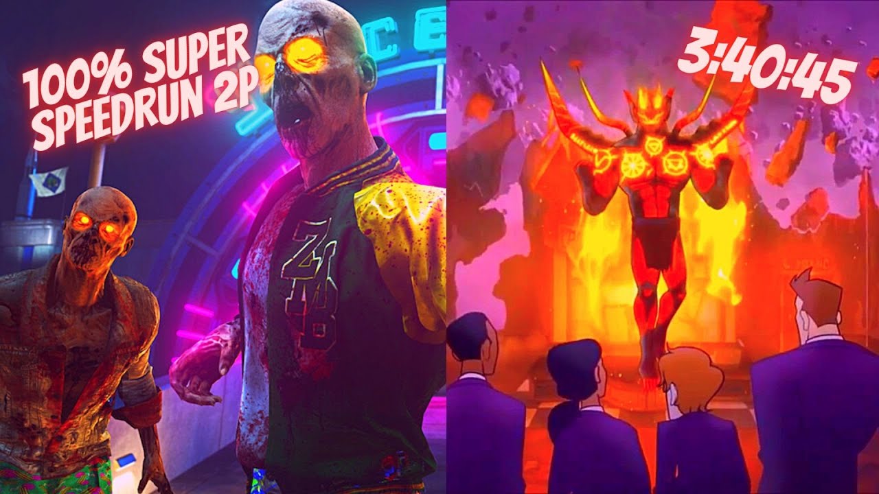 IW Zombies / 100% Super Speedrun / 2P (Directors Cut) 