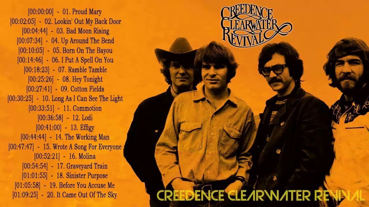 Creedence Clearwater Revival Greatest Hits Full Album - Best Songs Of