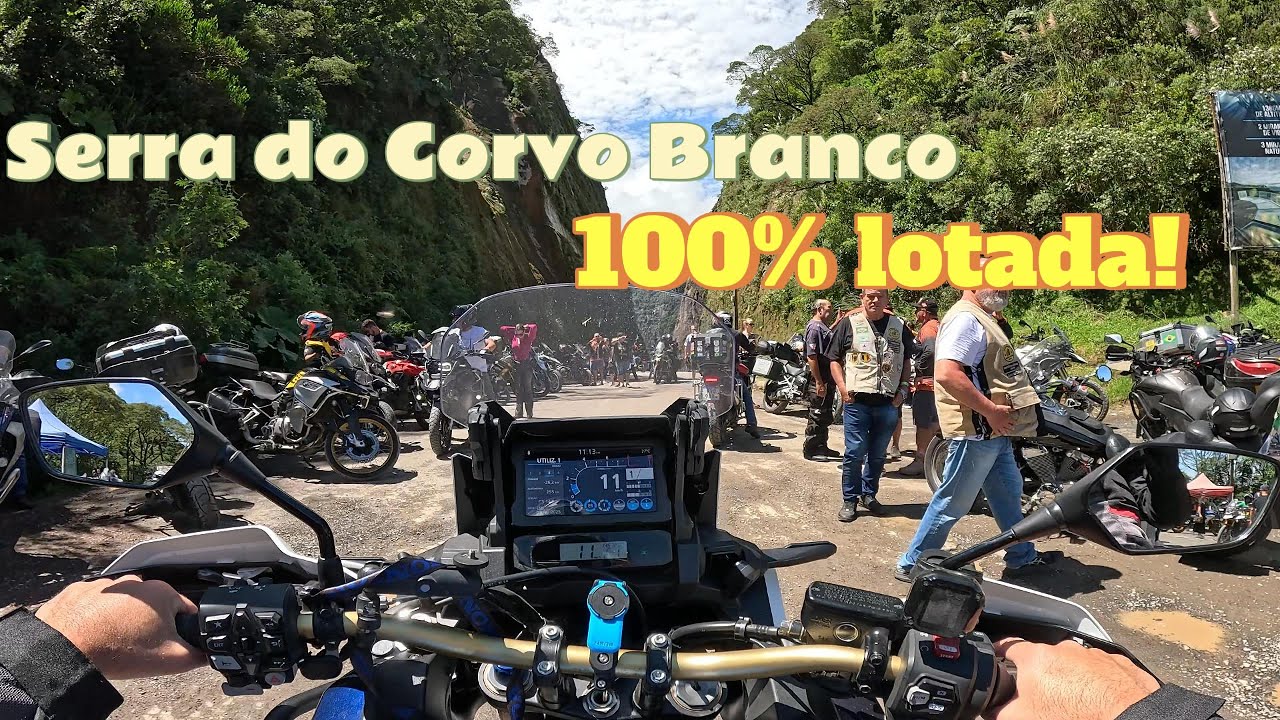 Serra do Corvo Branco Lotada!!!