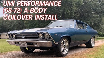UMI Performance Front/Rear Coilover Conversion for 1968-1972 Chevelle/A-body