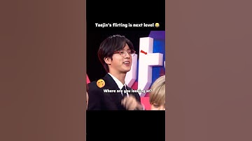 Taejin: You need to learn Taejin’s flirting skill #taejin #bts #ytshorts #btsshorts #jin #taehyung