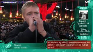 Tjuvjakt - Tårarna i halsen | Live ✰ Musikhjälpen 2017 ✰ chords