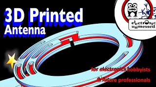 Amazing 3D printed Loop Antenna - a first Test (EP87c)
