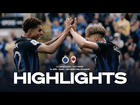 CLUB BRUGGE - ROYAL ANTWERP FC | HIGHLIGHTS | 2023-2024