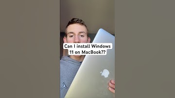 Can I install Windows 11 on MacBook?? #macbook #techfacts #techtok