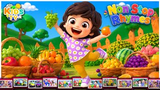 🍇 Grapes and Oranges, Twirl Around and Sing! | Kids Songs Compilation | Gili Gili Choo Kids TV