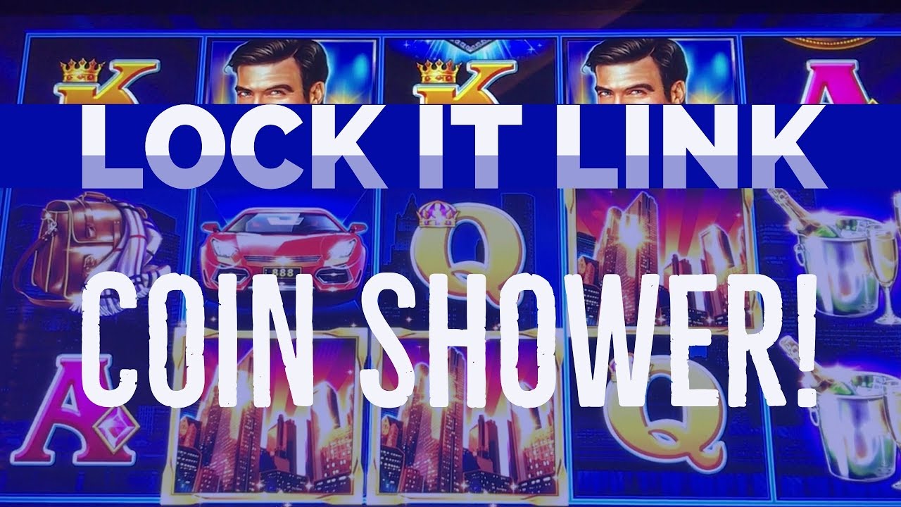Coin Shower! Lock It Link Bonus Slot Game YouTube