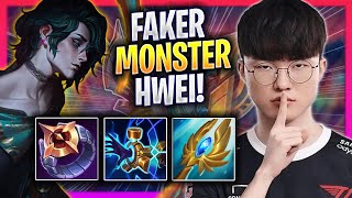 FAKER IS A MONSTER WITH HWEI! - T1 Faker Plays Hwei MID vs Tristana! | Season 2024