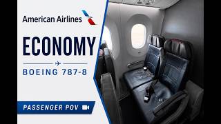 The American Airlines B787-8 Economy Experience | Passenger POV (DFW-HNL)