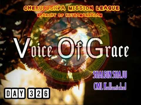 " ചെയ്യാനുള്ളത് ജീവിച്ചിരിക്കുമ്പോൾ ചെയ്യുക " - Voice Of Grace / DAY 326 / Shalbin Shaju