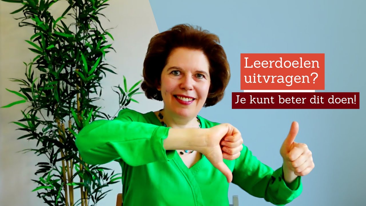 Waarom je deelnemers stilvallen als je vraagt naar leerdoelen en welke vraag je beter kunt stellen