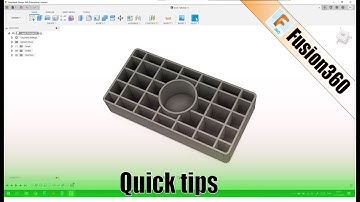 FUSION 360 How to make Rib or web reinforcement 4K