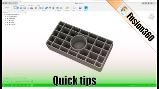 FUSION 360 How to make Rib or web reinforcement 4K