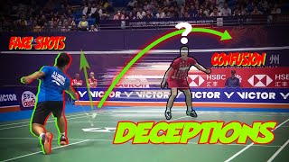 Best Badminton Deceptions 2019 | Badminton Fake Trickshots | Fake Dropshots & Skills | God of Sports by God of Sports 87,937 views 3 years ago 7 minutes, 20 seconds