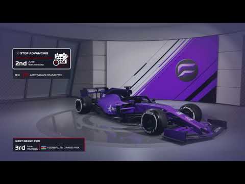 Lighting can't hit twice on same race track (F1 21 My Team Career Ep. 5) #f121 #ps4 #racinggames