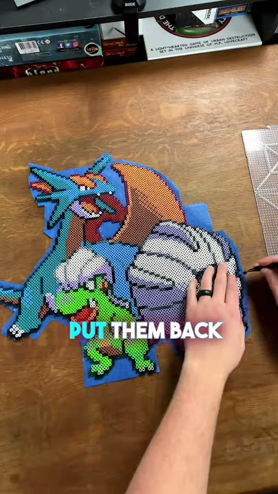 MY MOST REQUESTED TUTORIAL!! How To IRON Large Perler Projects! 