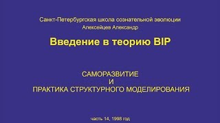 Часть 14 Саморазвитие и практика структурного моделирования