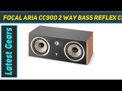 Focal Aria CC900 2 Way Bass Reflex Center Channel Speaker AZ Review