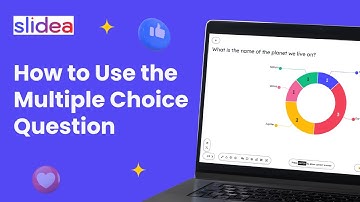 How to create a Multiple Choice question in Slidea