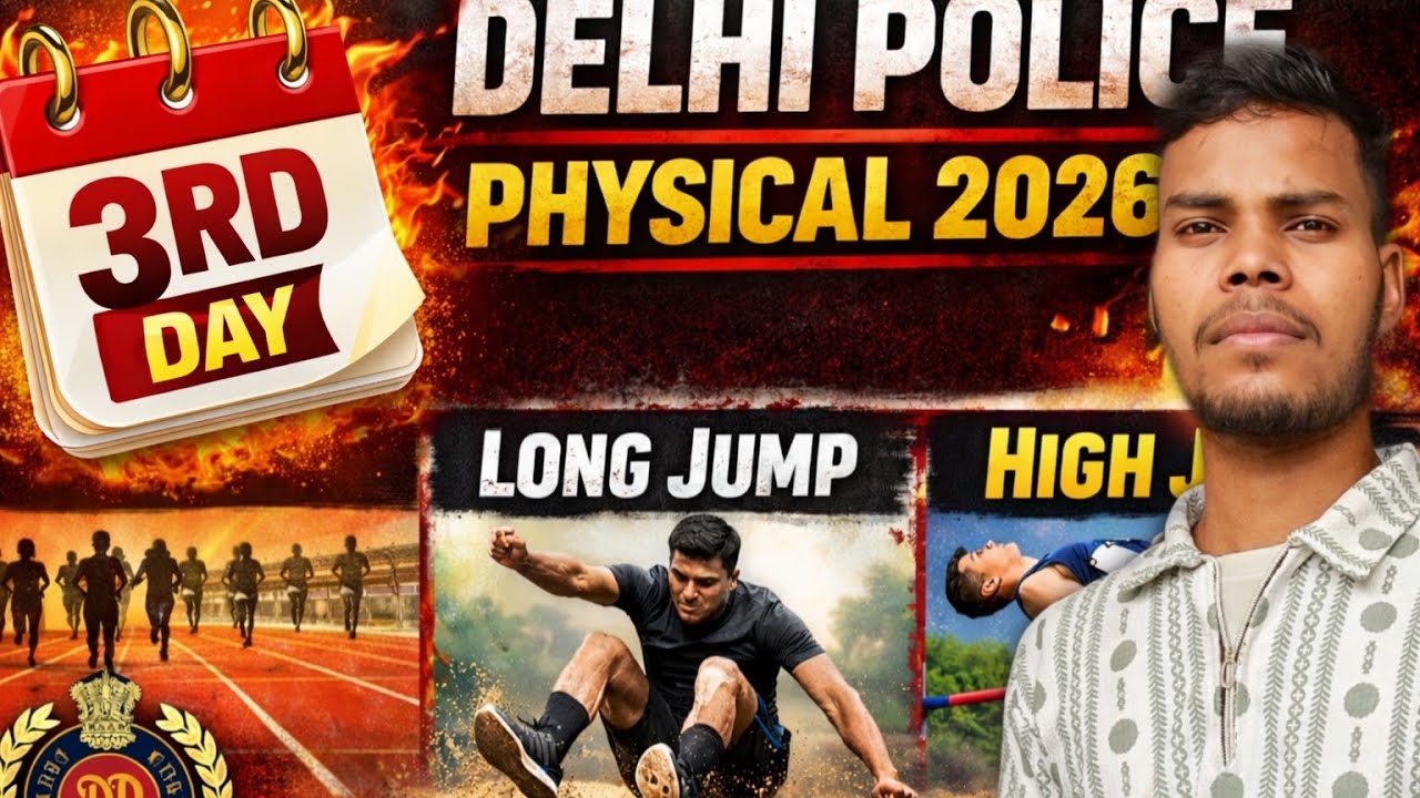 Delhi police physical 3 day || believe in self 😊