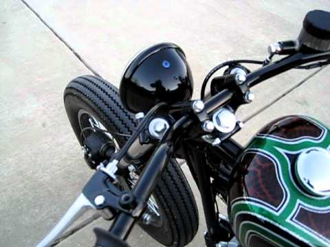 1st TEST RIDE Honda GL 200 Custom Street Tracker by Max 
