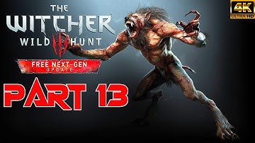 THE WITCHER 3 Next Gen Upgrade Full Gameplay - Witch Hunters - Part 13 - [4k HDR]