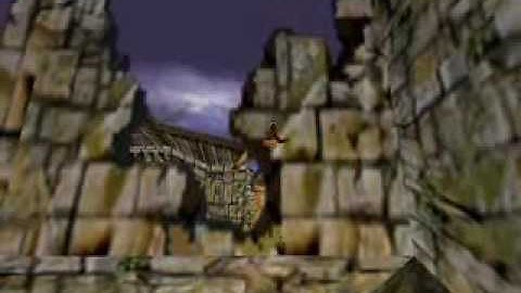 TR:Lost Artifact - Ledge Bug Two Heights