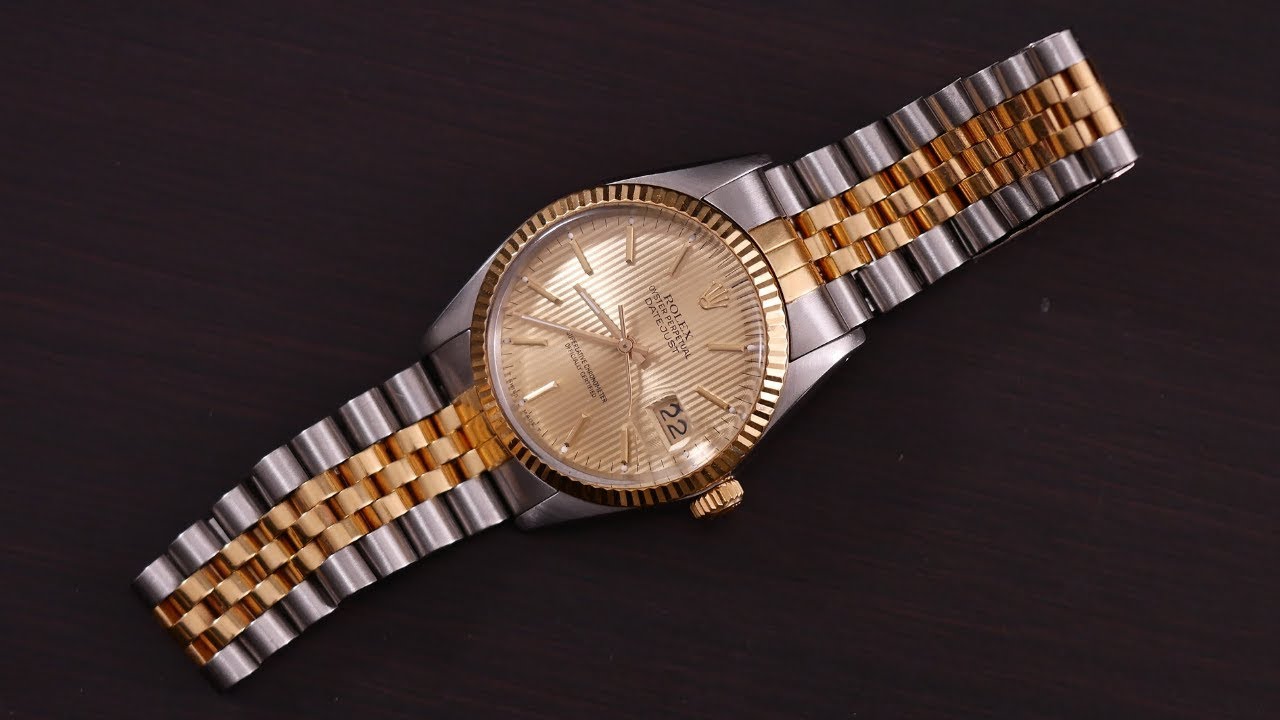 Rolex Datejust 16013 Tapestry Dial 
