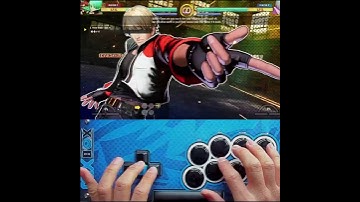 How to Rock Double Quarter Circle in Fatal Fury COTW with Mixbox / Keyboard /Leverless #mixbox #cotw