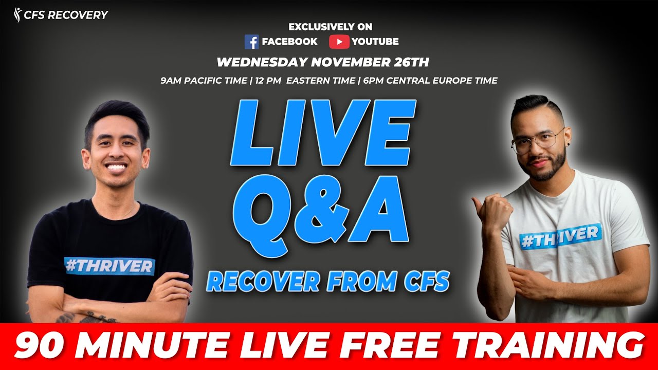 CFS Recovery Q&A Livestream with Coach Crista & Junior!