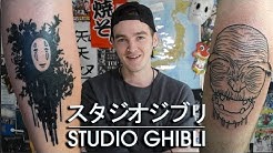My New Studio Ghibli Tattoo!! 僕のスタジオジブリの刺青！! 