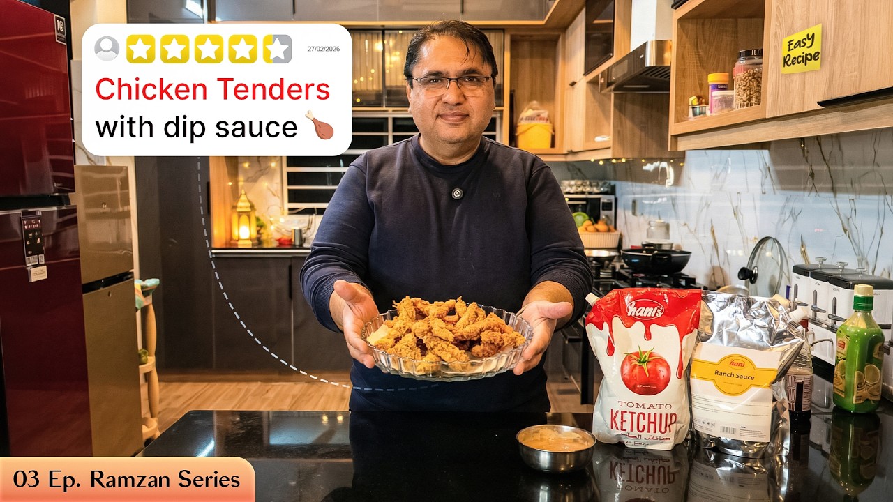 Make These Delicious Chicken Tenders In Your Iftar Party! | Ramadan Series Ep.3