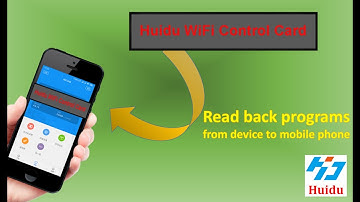 Huidu WiFi Cards - Read back programs from device to mobile phone via APP LedArt