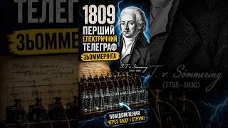 📨1809: Водяний електричний телеграф Зьоммерінга