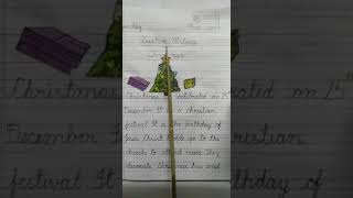 Class 2 English Creative Writing - Christmas