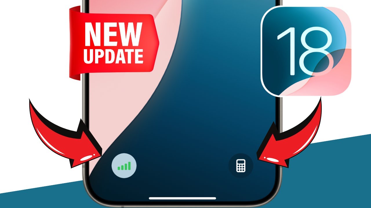 iOS 18 - How To Change Lock Screen Toggle Buttons (EASY!) - YouTube