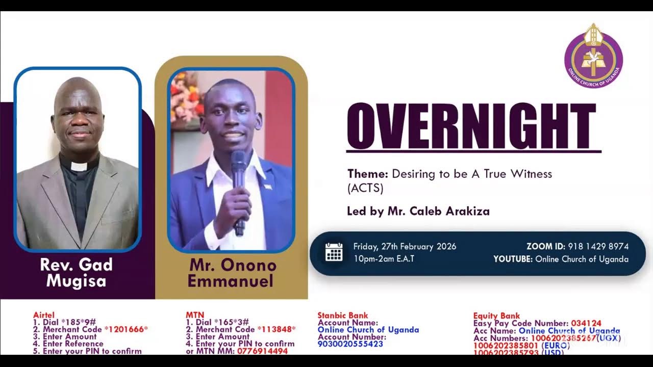 Overnight 27/2/2026. Mr. Onono Emmanuel| God's Divine Protection