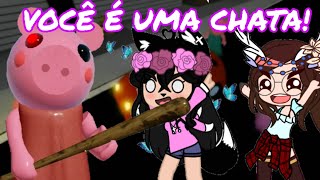 IRRITANDO A PIGGY NO ROBLOX! - FT.Luiza Moon