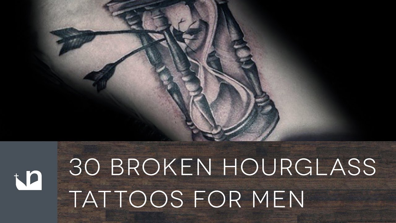 Hourglass Tattoos Meanings Tattoo Designs  Ideas