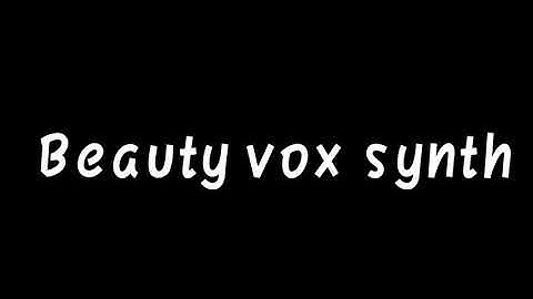 beauty vox synth loop //Copyright Free music loop//FLT SOUND EFFECTS
