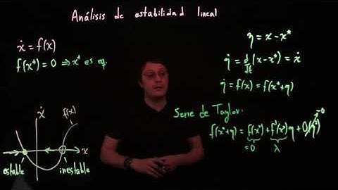 Análisis de estabilidad lineal
