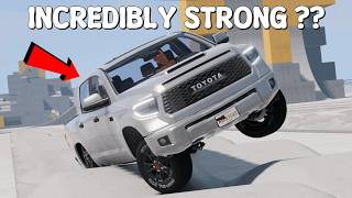 DESTROYING A 2020 TOYOTA TUNDRA THE HARD WAY! [INSANE] | BeamNG.Drive screenshot 3